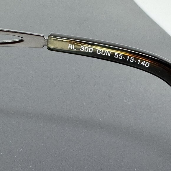 Robert LaTour RL 300 Aviator Eyeglasses Frame 55 [] 15-140 - Picture 4 of 10